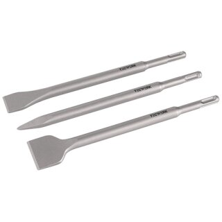 Einsteckwerkzeugset SDS-plus 3-tlg.in Ku.-Box L.250mm KU-Box TECWERK