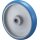 Ersatzrad D.125mm Trgf.150kg PU Achs-D.15mm Nabenl.44mm BS ROLLEN