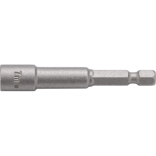 Steckschlüsseleinsatz m.6-KT.-Antr.SW 5,5mm L.60mm m.Magnet TECWERK