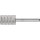 Frässtift ZYAS D.16mm Kopf-L.25mm Schaft-D.6mm HSS Verz.3 PFERD