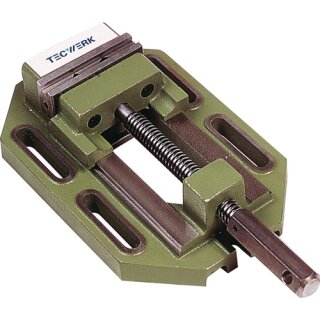 Bohrmaschinenschraubstock Backen-B.160mm Spann-W.225mm TECWERK