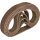 Schleifvliesband SCXF L.520mm B.12mm coarse 80 braun TECWERK