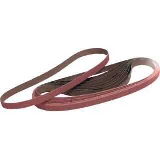 Schleifband L.457mm B.13mm K.40 f.HO/Metall Korund TECWERK
