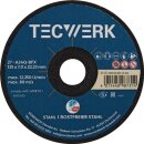 Premium-Schruppscheibe 2in1 D125xS7mm gekr.INOX/Stahl...