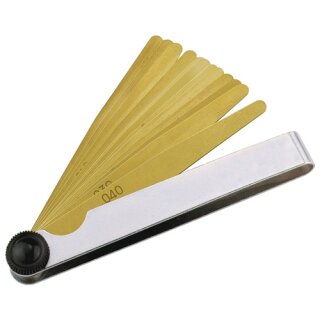 Fühlerlehre Blatt-St.0,05-0,5mm STA L.100mm Bl.8 St.TECWERK