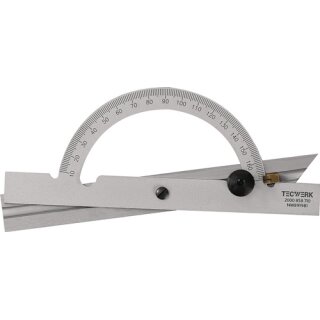 Winkelmesser Gradbogen-D.250mm Schienen-L.500mm TECWERK