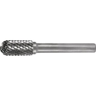 Frässtift WRC D.12mm Kopf-L.25mm Schaft-D.6mm HM Verz.Kreuz TECWERK