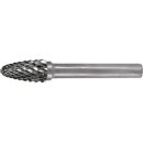Frässtift RBF D.10mm Kopf-L.20mm Schaft-D.6mm HM...