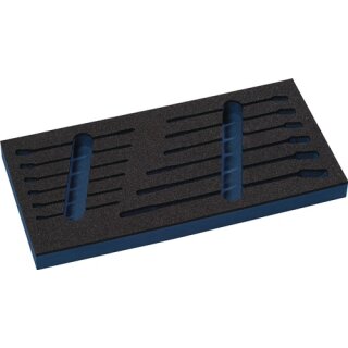 Werkzeugmodul Leereinlage 1/3-Modul 2000 871 234 12-tlg.TECWERK