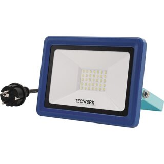LED-Strahler 50 W 4250 lm 2m H05RN-F 3x1mm² IP65 TECWERK