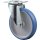 Lenkrolle D.80mm Trgf.125kg PU Platte L104xB80mm Farbe Rl.blau BS ROLLEN