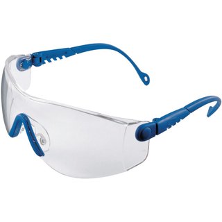 Schutzbrille Op-Tema EN 166-1FT Bgel blau,Scheibe klar PC HONEYWELL