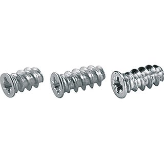 Direktbefestigungsschr.f.Kreuzplatte STA verz.6,3mm 14mm HETTICH