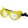 Schutzbrille klar f.Brillenträger splitterfrei m.Gummiband EN166