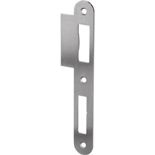 Lappenschließblech B 9000 0436 Stulp abgerundet DIN re.Edelstahl