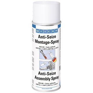 Montagepaste Anti-Seize 400 ml anthrazit Spraydose WEICON