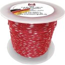 Maurerschnur L.50m D.1,2mm 25kg PP rot/weiß