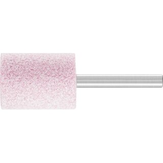 Schleifstift K.60EK 25xH.32mm Schaft-D.6mm Zylinderform Härte 0 rosa (AR)