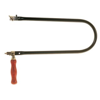 Laubsägebogen Stahlrohr-Ø13mm A.320mm m.H-Heft