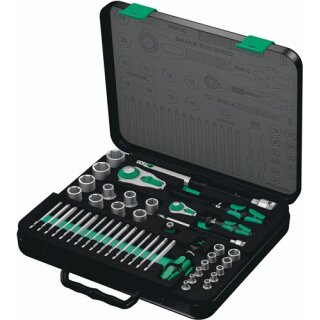 Steckschlüsselsatz 8100 SA/SC 2 Zyklop 43-tlg.1/4+1/2 Zoll SW 4-24mm
