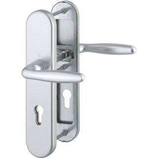 Schutzgarnitur Verona 1510/3331/3310 Alu.F1 72mm 42-47mm HOPPE