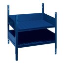 Regalelement LOGS 40 H520xB540xT390mm blau RAL 5022...