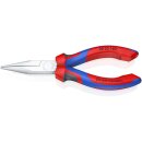 Langbeckzange L.160mm lang halb-rd. Chrom KNIPEX...
