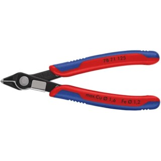 Elektronik-Seitenschneider Super-Knips® L.125mm Form7 Spezialwerkzeugstahl brün.