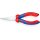 Langbeckzange Gesamt-L.160mm Kopf pol.halbrd.Mehrkomp.-Hüllen KNIPEX