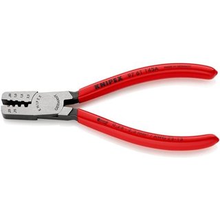 Aderendhlsenzange L.145mm 0,25-2,5 (AWG 23-13) mm pol.Ku.-berzug KNIPEX