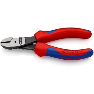 Kraftseitenschneider L.140mm pol.Form 0 2K-Hlle KNIPEX