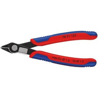 Elektronik-Seitenschneider Super-Knips® L.125mm Form 8 Facette ja,sehr kl.brün.