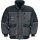 Pilotenjacke Gr.XXL dunkelgrau/schwarz/orange TERRATREND