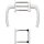 Balkongarnitur NY 0810/961N/U10/… Alu.F9016 63-73mm 4-KT.7mm HOPPE