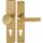 Langschildgarnitur London 54/227/202SP/113 Alu. F4 PZ 72mm DIN L/R HOPPE