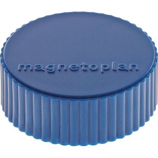 Magnet Super D.34mm dunkelblau MAGNETOPLAN