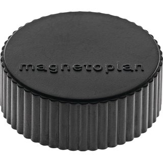 Magnet Super D.34mm schwarz MAGNETOPLAN