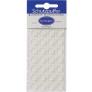 Türanschlagdämpfer 12mm Ku. klar selbstklebend