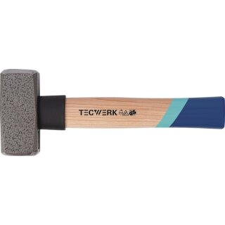 Fäustel Kopf-G.1500g Hickory Stielschutzhülse TECWERK