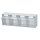 Klarsichtmagazin H207xB600xT172mm 4 x D Ku.weiß LOCKWEILER