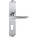 Langschildgarnitur Cardiff E1850Z/302 VA F69 PZ 72mm DIN...