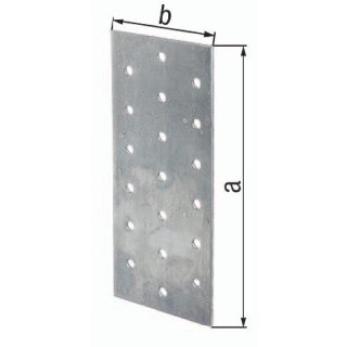 Lochplatte 200x60x2 sdmverz.EN 14545:29-2 GAH