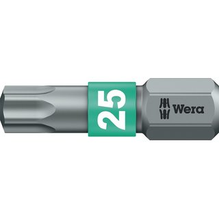 Bit 867/1 BTZ 1/4 Zoll T 10 L.25mm BiTorsion,zhh.WERA