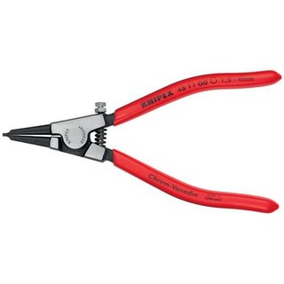 Sicherungsringzange f.Wellen D.1,5-4mm ffnungsbegr.pol.L.140mm KNIPEX