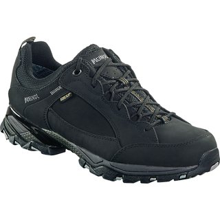 Freizeitschuh Toledo GTX Gr.42 ? 8 schwarz Leder Gore-Tex Innenfutter MEINDL