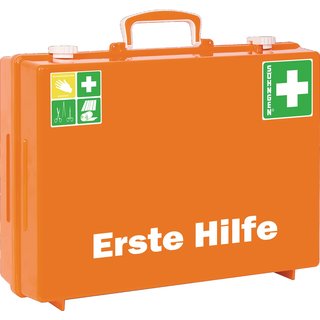 Erste Hilfe Koffer gr.MT-CD B400xH300xT150ca.mm orange SHNGEN