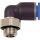 L-Steckverschraubung Bl.Ser.AG G 1/8 Zoll SW 10mm m.O-Ring,drehb.zyl.6mm RIEGLER