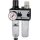 Wartungseinheit MULTIFIX Gew.G 1/4 Zoll HA BG I 2-tlg.1100l/min B.92,8mm