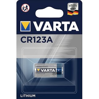 Batterie ULTRA Lithium 3 V CR123A 1430 mAh CR17345 6205 1 St./Bl.VARTA