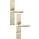 Langschildgarnitur Birm.1117/202SP Alu.F2 SK/OL 78mm DIN...